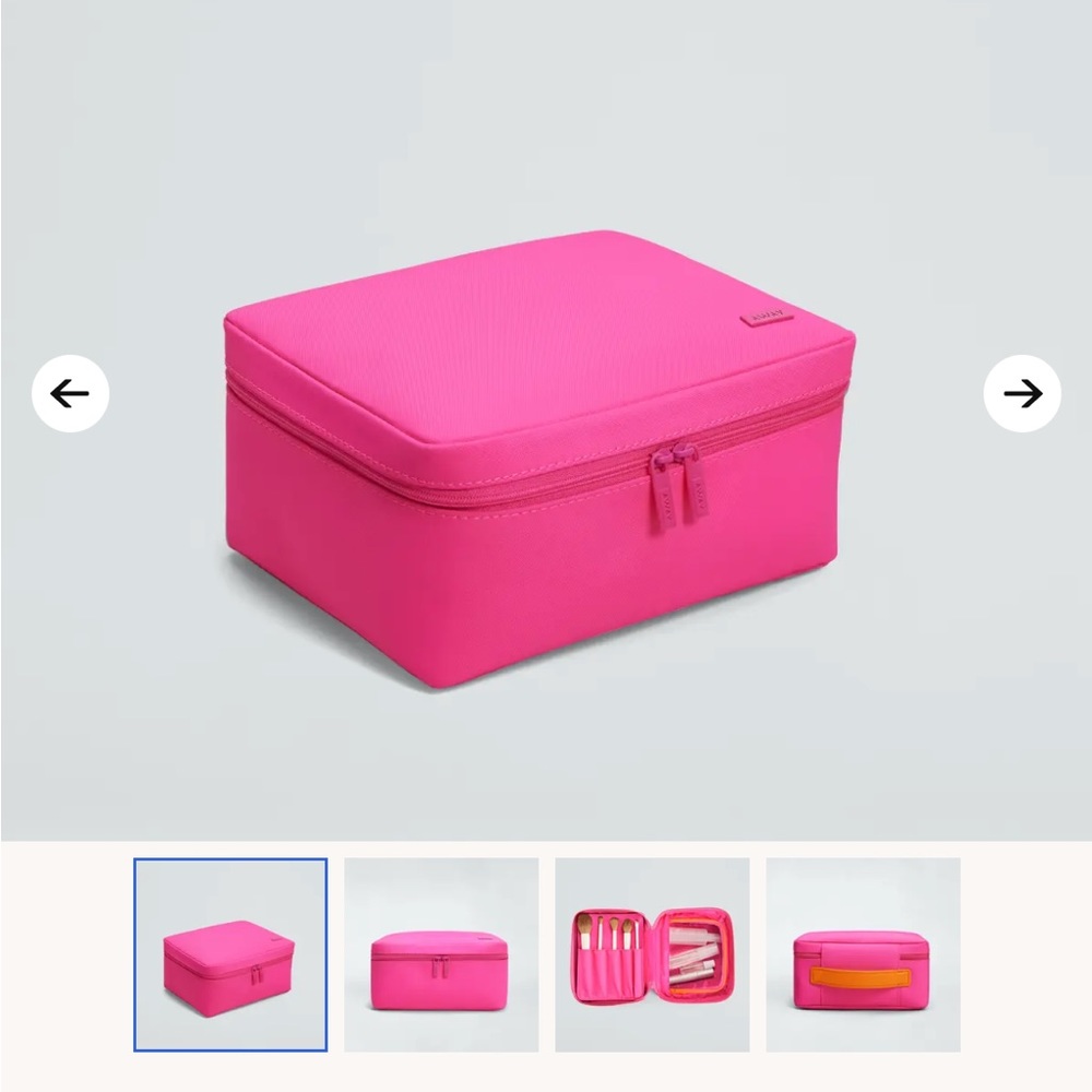 ISO Away Travel LE Neon Collection ‘The Cosmetics Bag’ in Paradise Pink